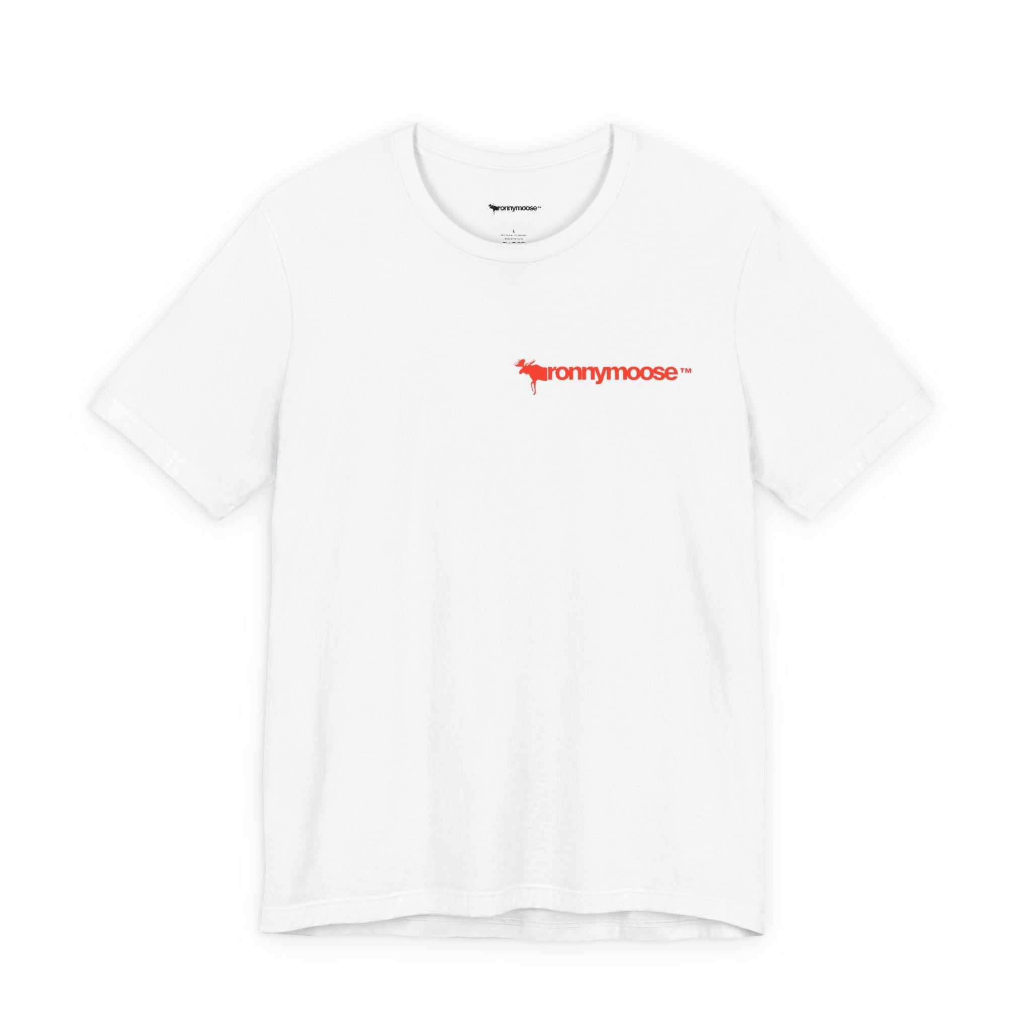 ronnymoose - orange logo tee