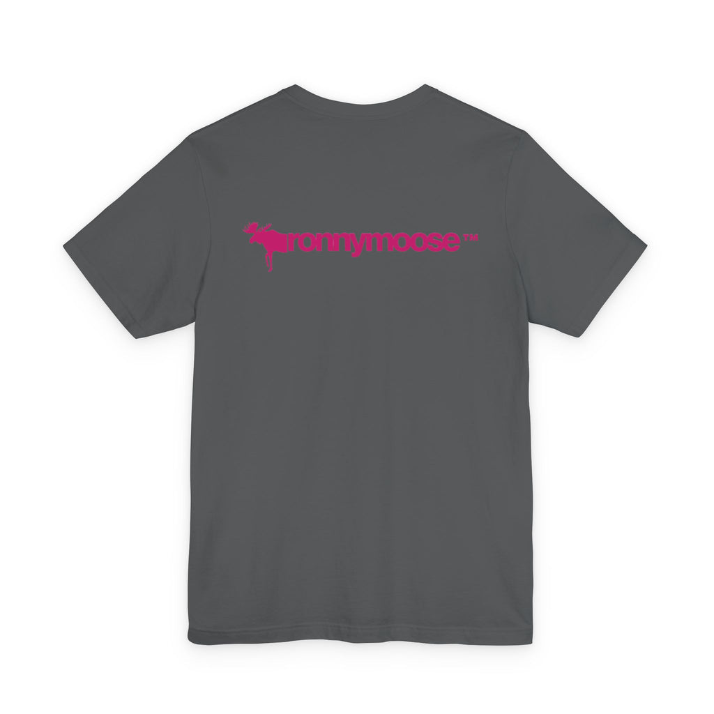 ronnymoose - purple logo tee