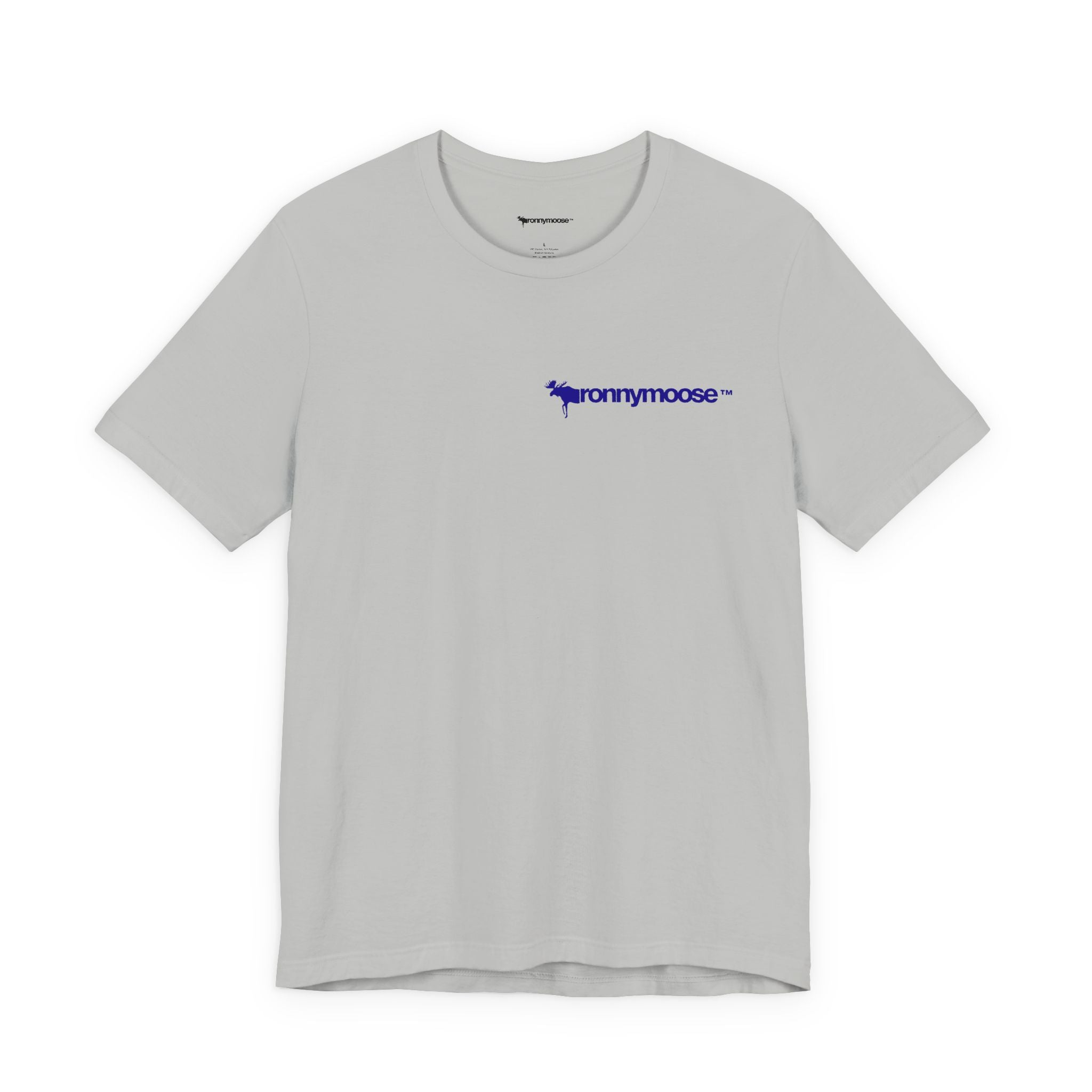 ronnymoose - blue logo tee
