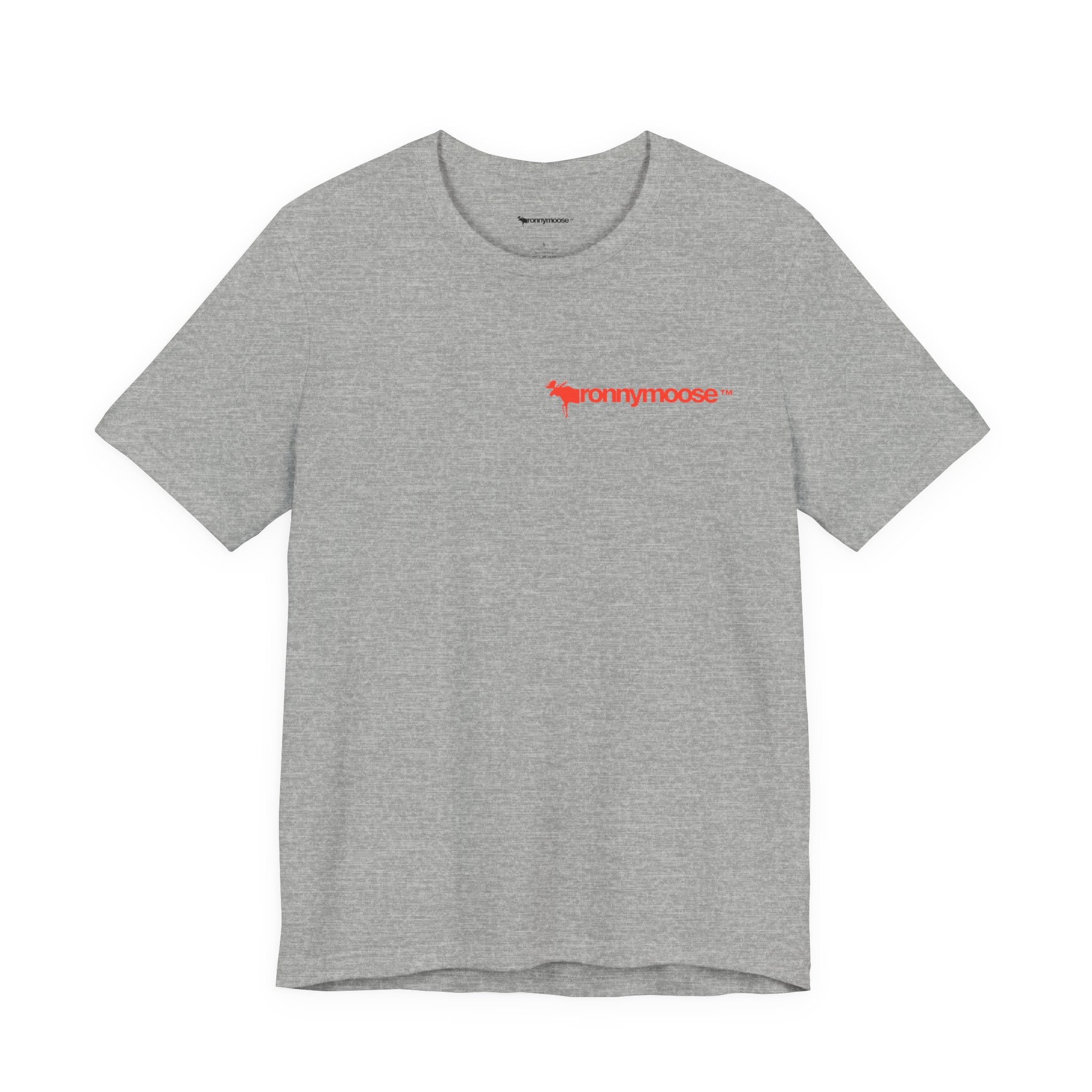 ronnymoose - orange logo tee