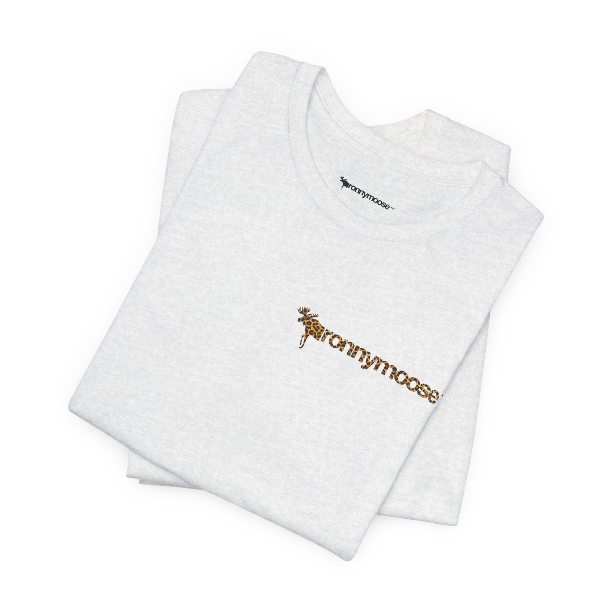ronnymoose - cheetah print logo