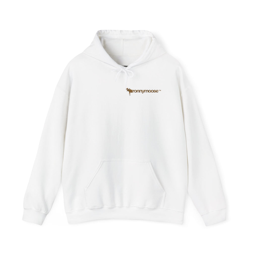 ronnymoose - cheetah logo hoodie