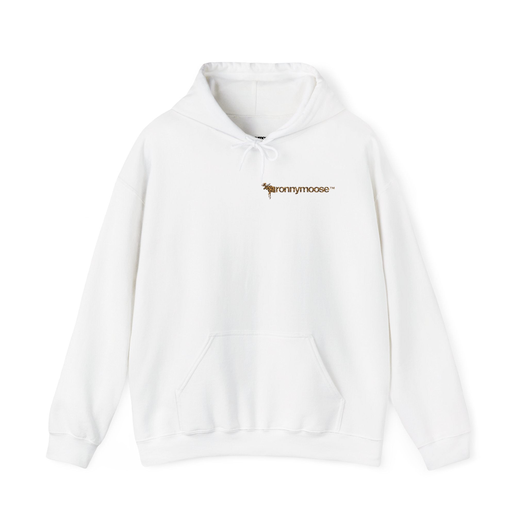 ronnymoose - cheetah logo hoodie