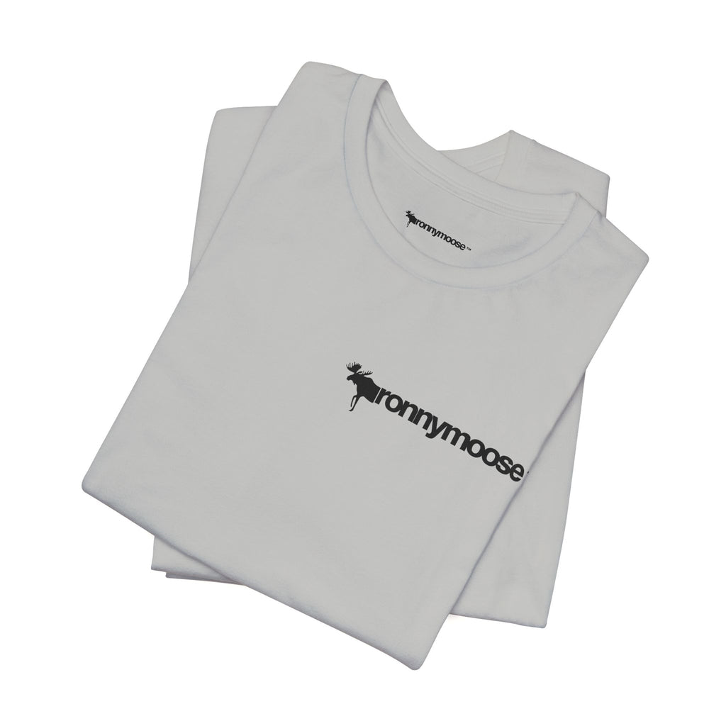 ronnymoose - leopard print moose sign tee