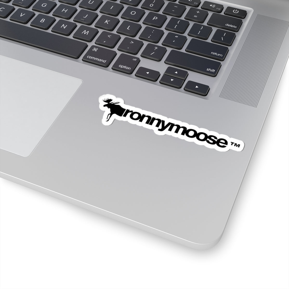 ronnymoose logo sticker