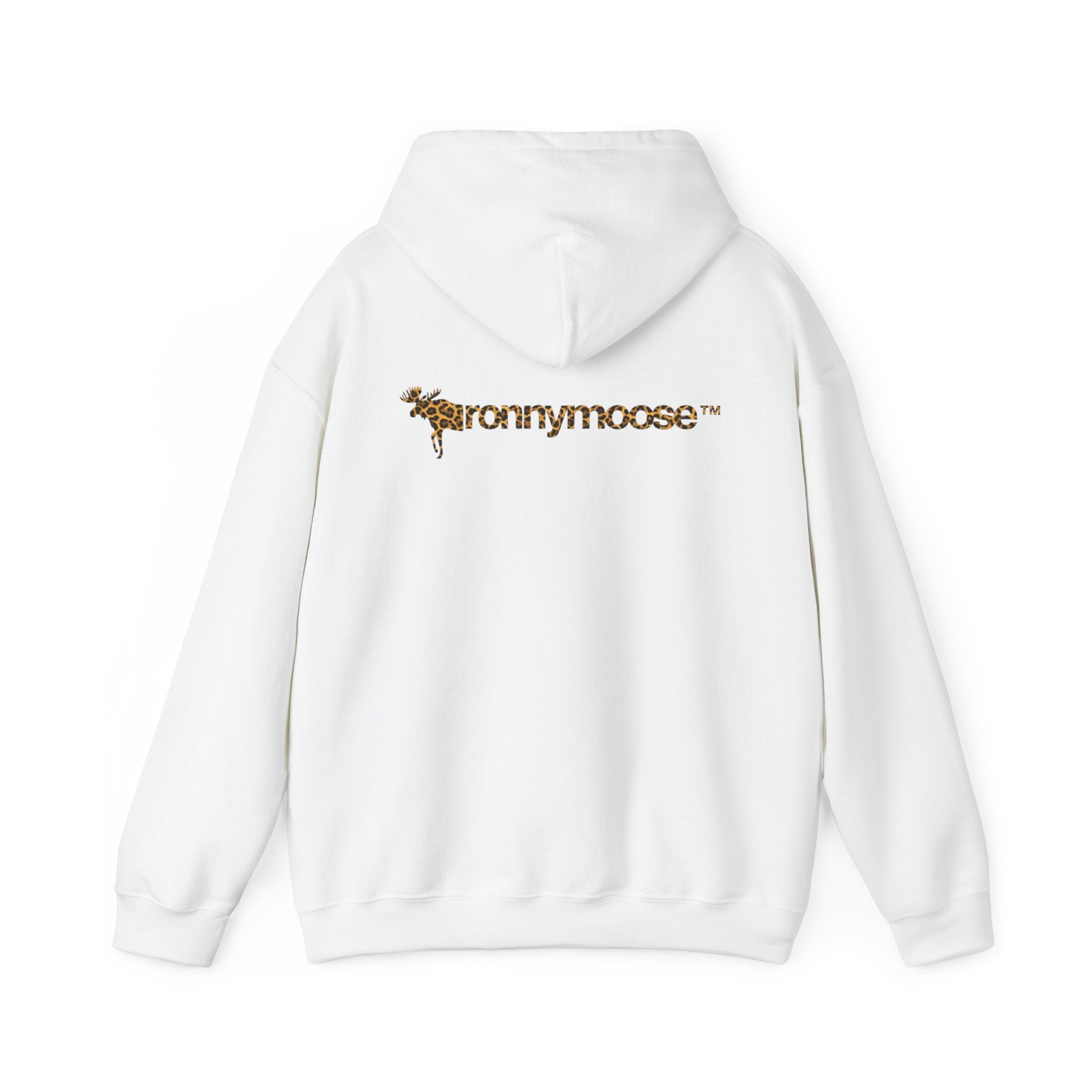 ronnymoose - cheetah logo hoodie