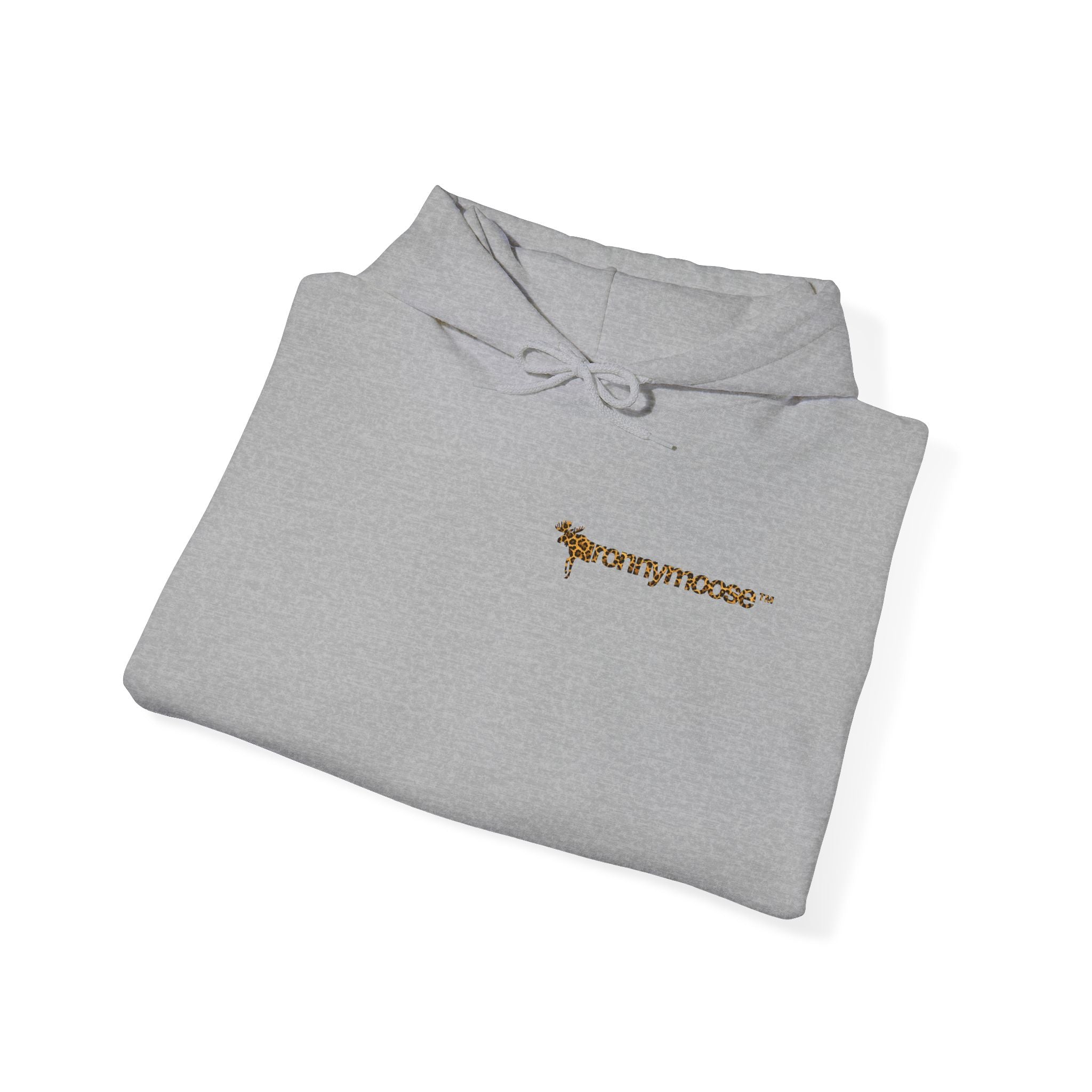 ronnymoose - cheetah logo hoodie
