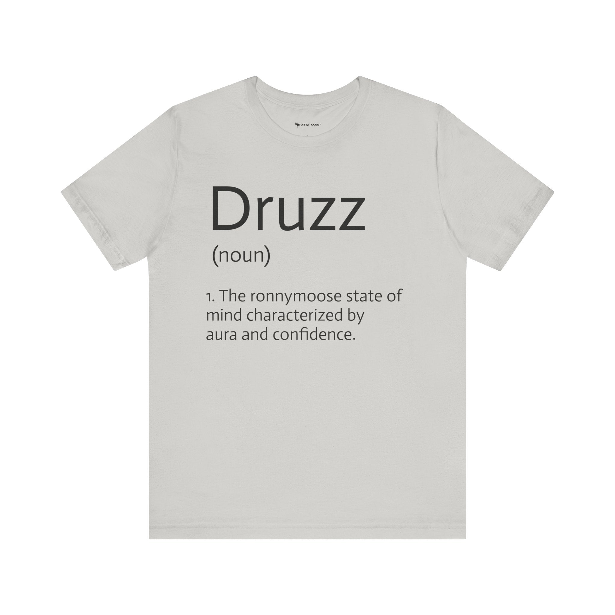 Druzz Definition T-Shirt — RonnyMoose Logo Graphic Tee