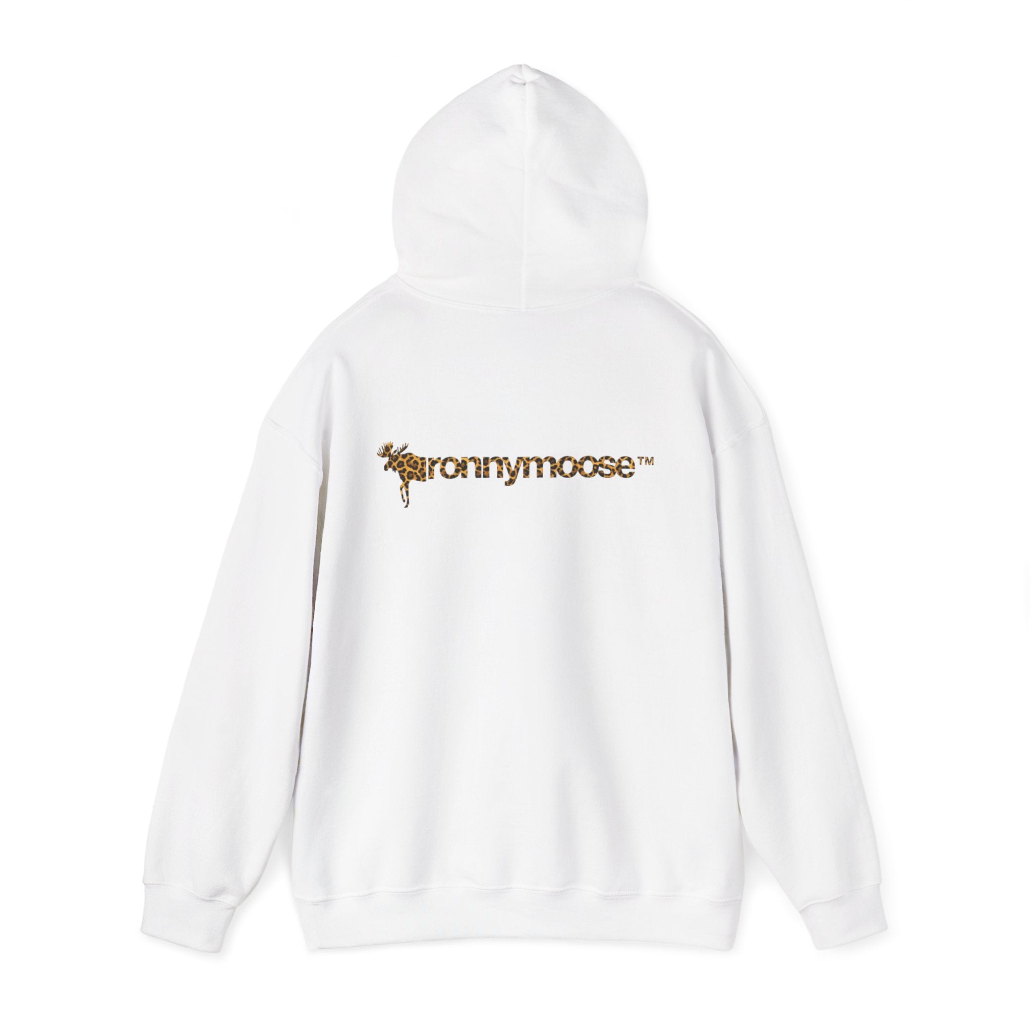 ronnymoose - cheetah logo hoodie
