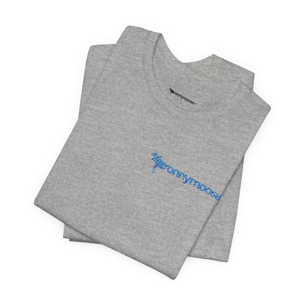 ronnymoose - blue zebra logo