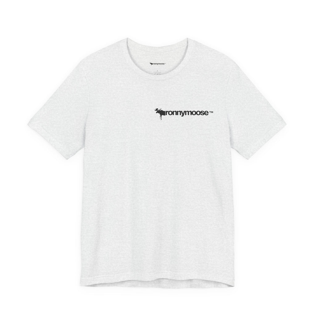 ronnymoose - leopard print moose sign tee