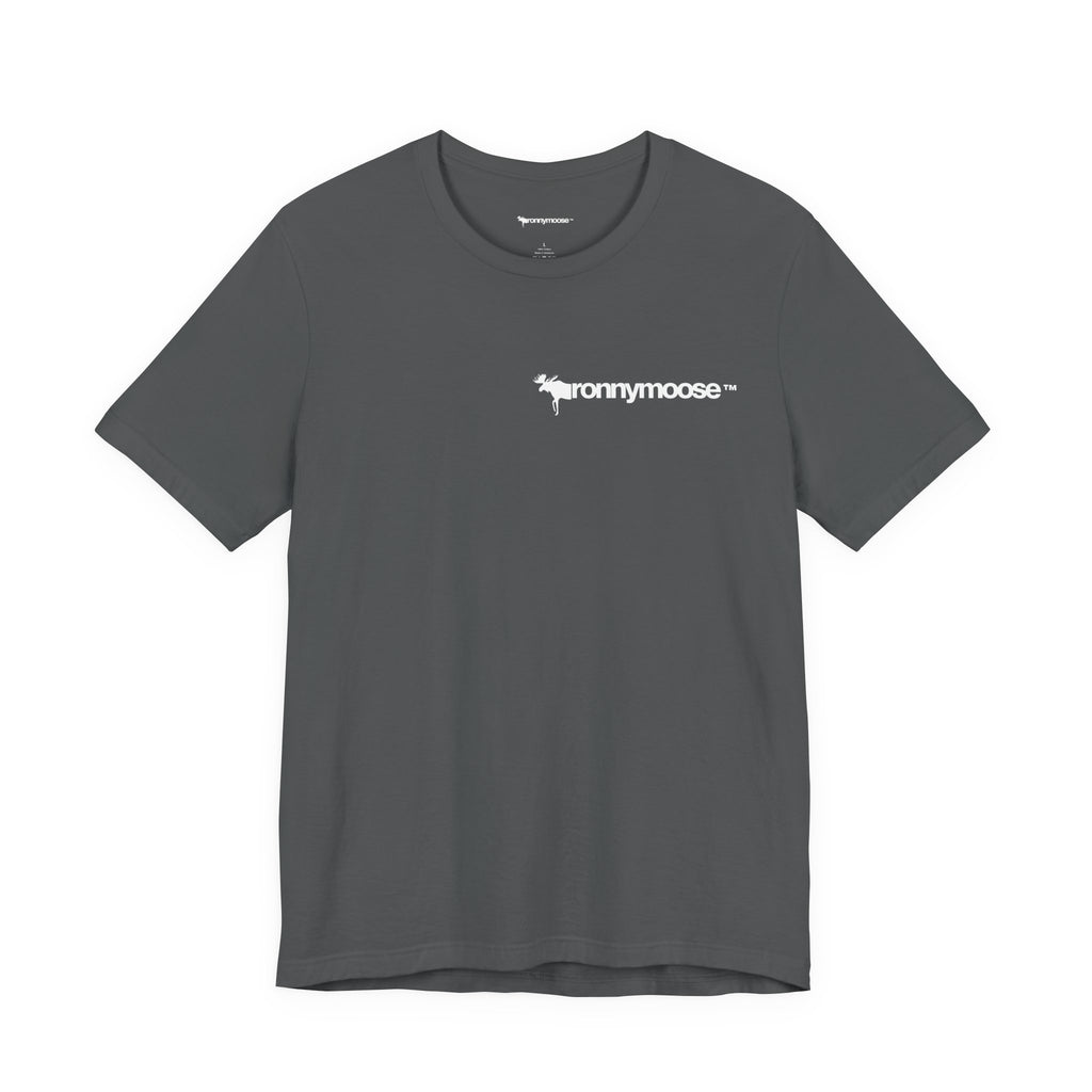 ronnymoose - leopard print moose sign tee