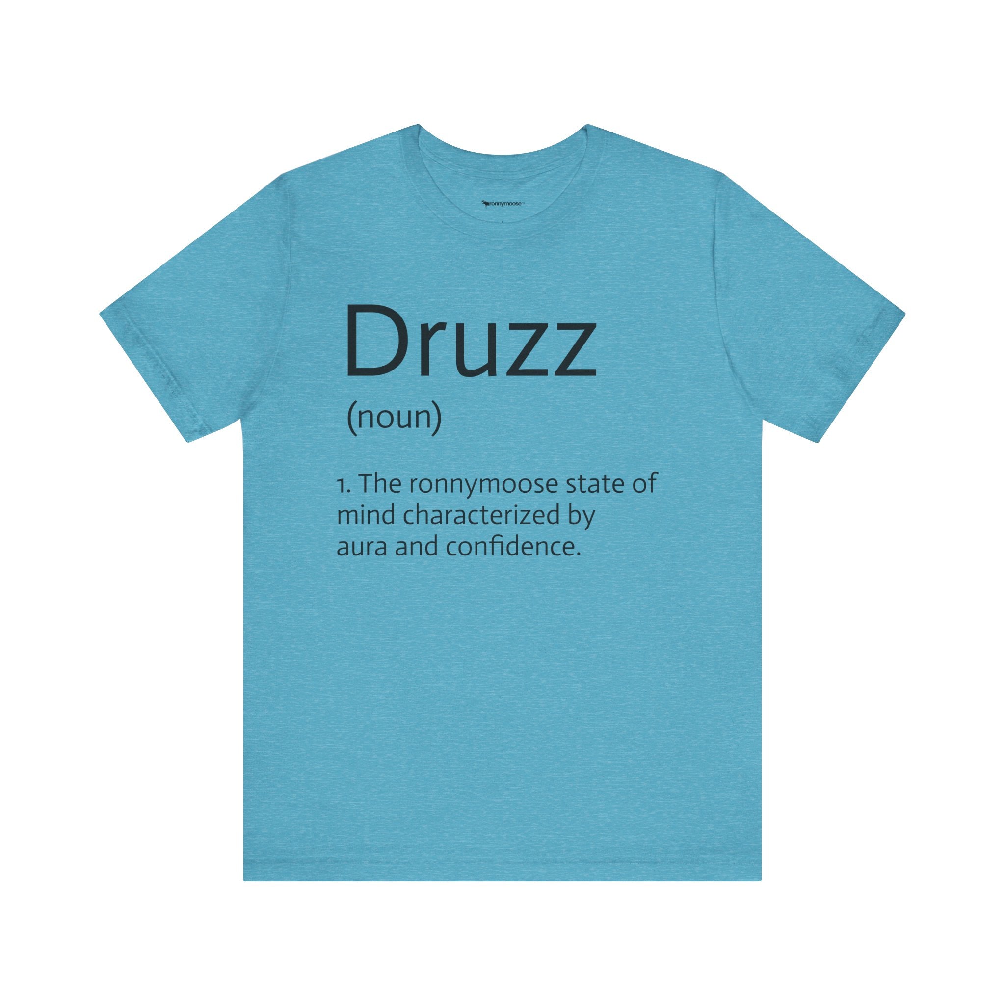 Druzz Definition T-Shirt — RonnyMoose Logo Graphic Tee
