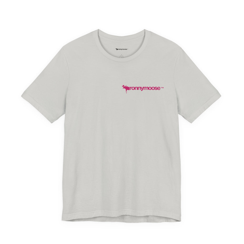ronnymoose - purple logo tee