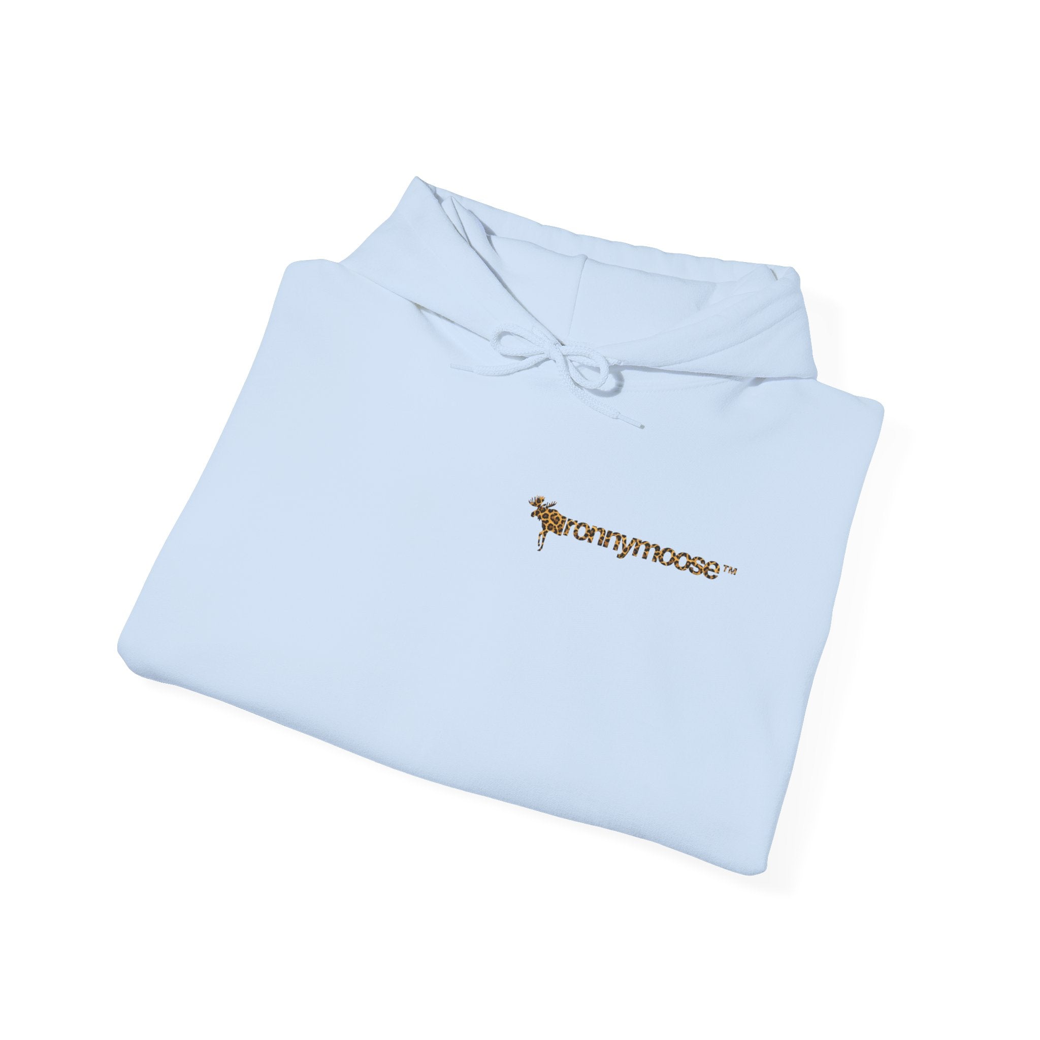 ronnymoose - cheetah logo hoodie