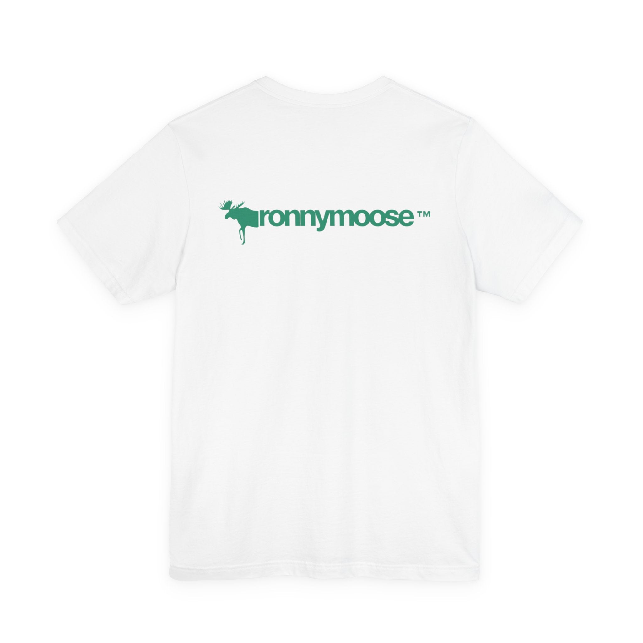 ronnymoose green logo tee
