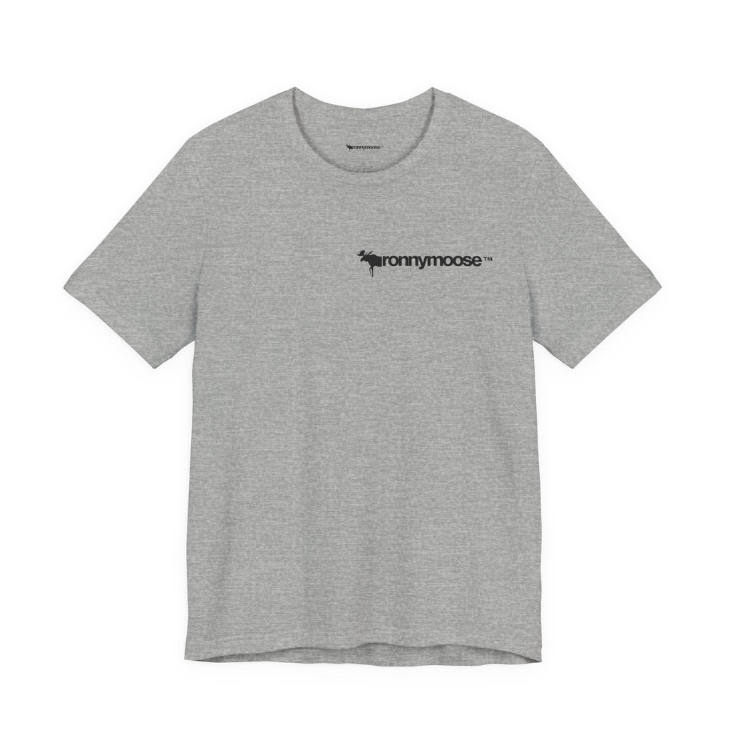 ronnymoose - leopard print moose sign tee