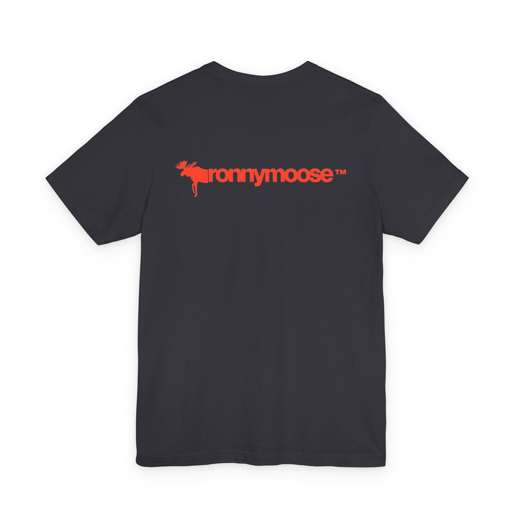 ronnymoose - orange logo tee