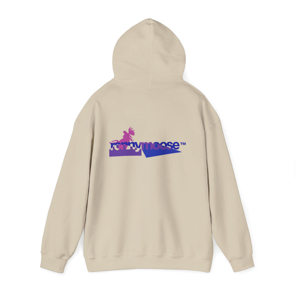 ronnymoose - blue hoodie