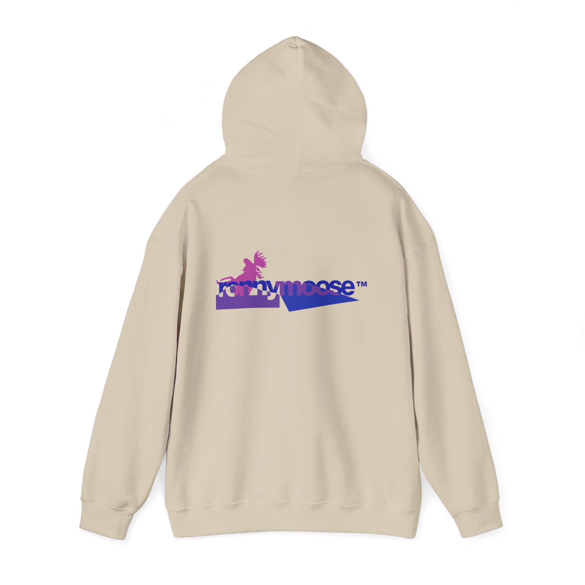 ronnymoose - blue hoodie