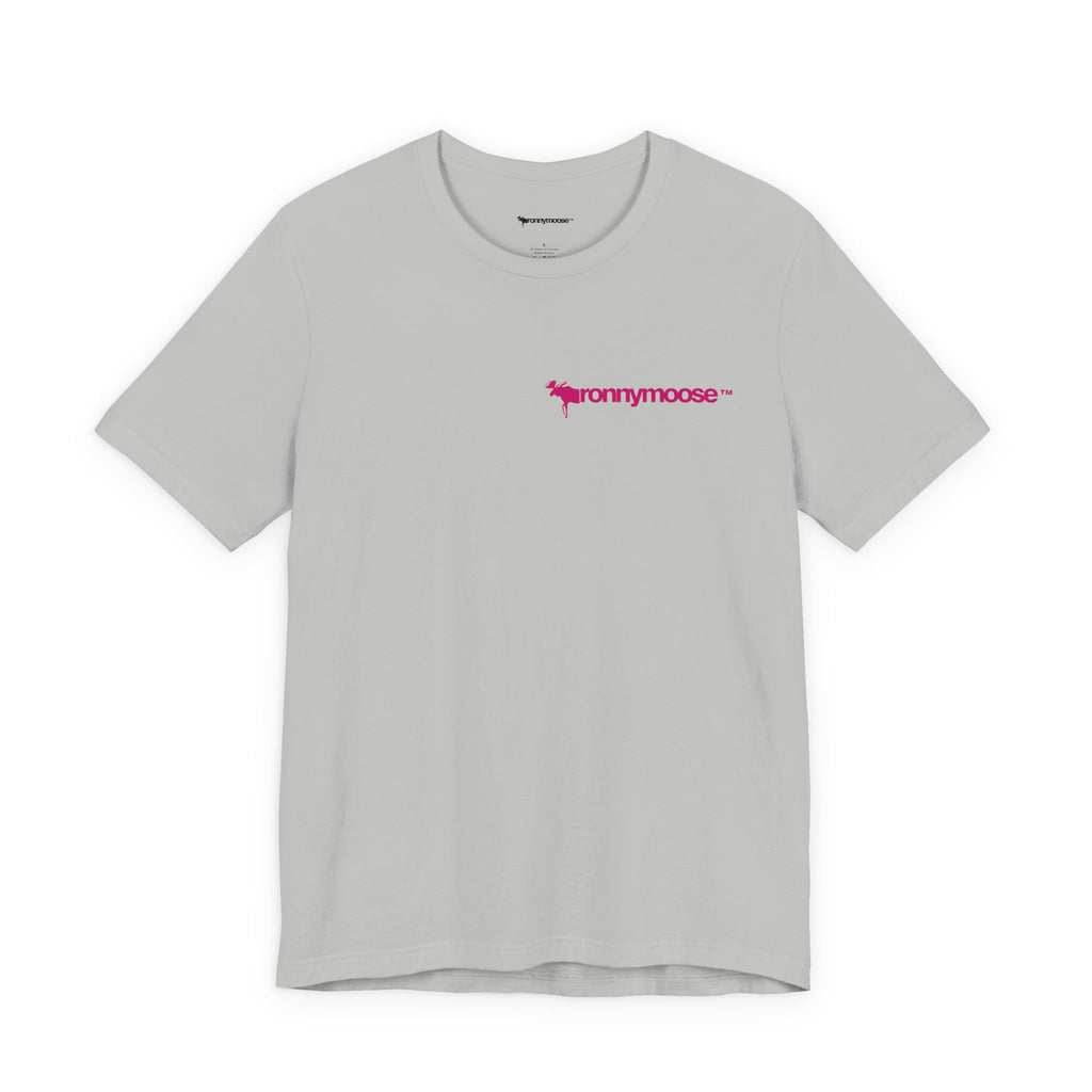 ronnymoose - purple logo tee