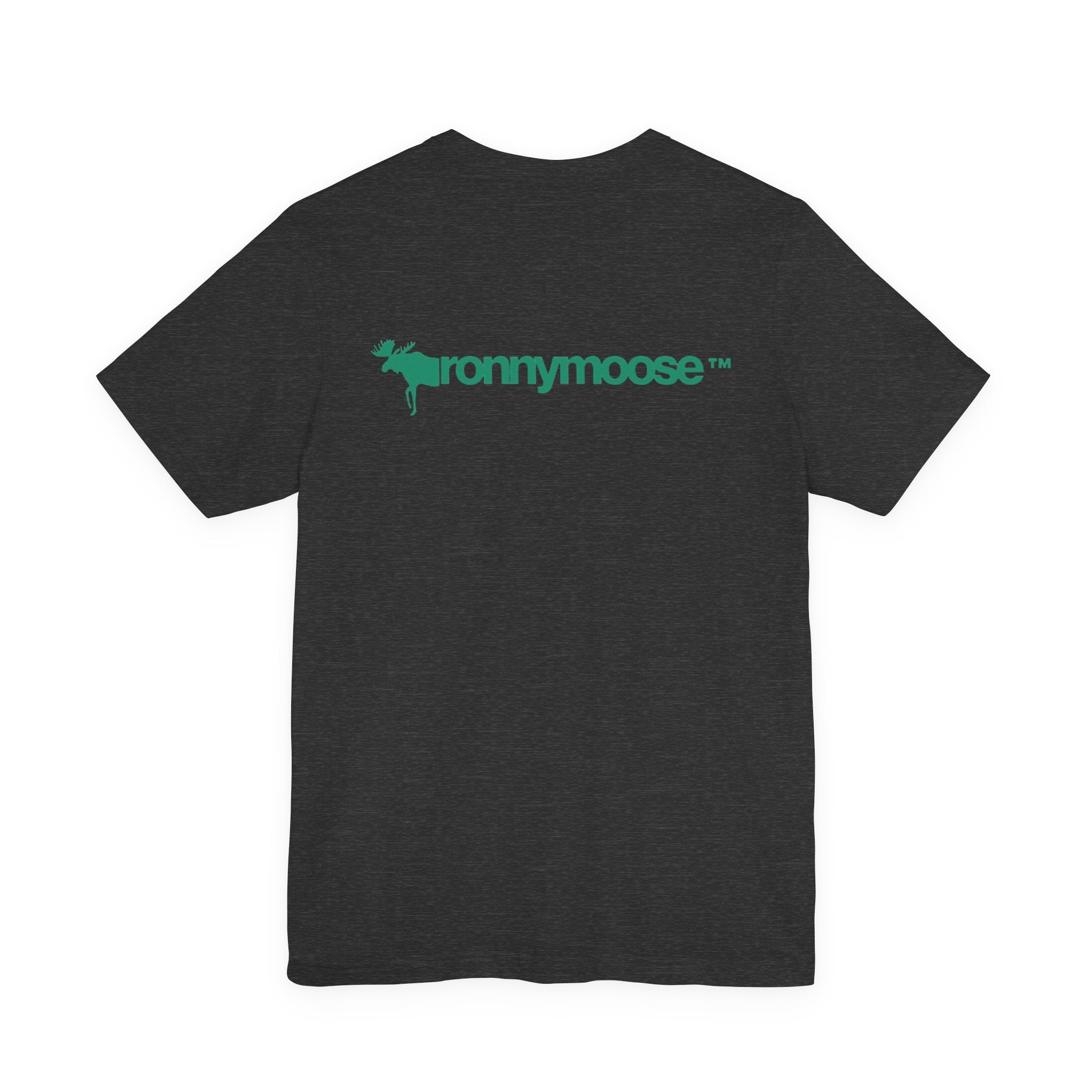 ronnymoose green logo tee