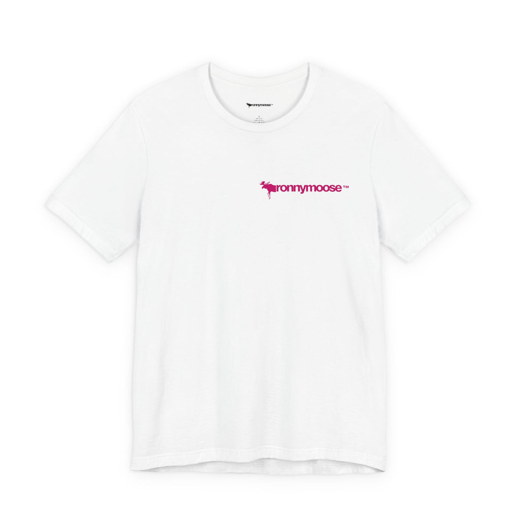 ronnymoose - purple logo tee