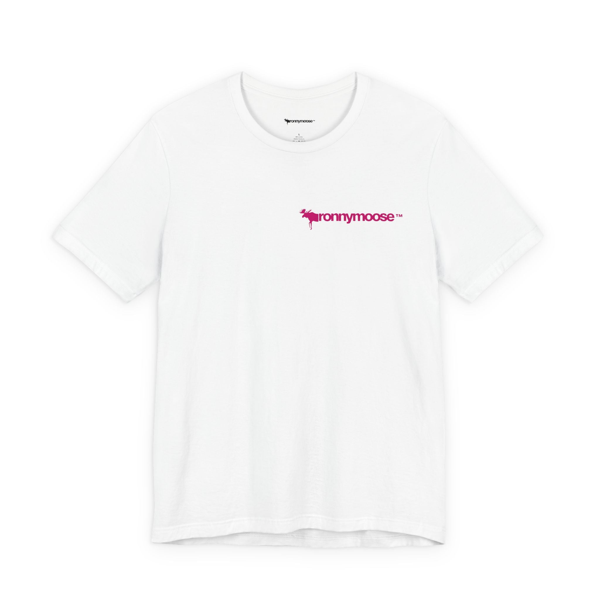 ronnymoose - purple logo tee