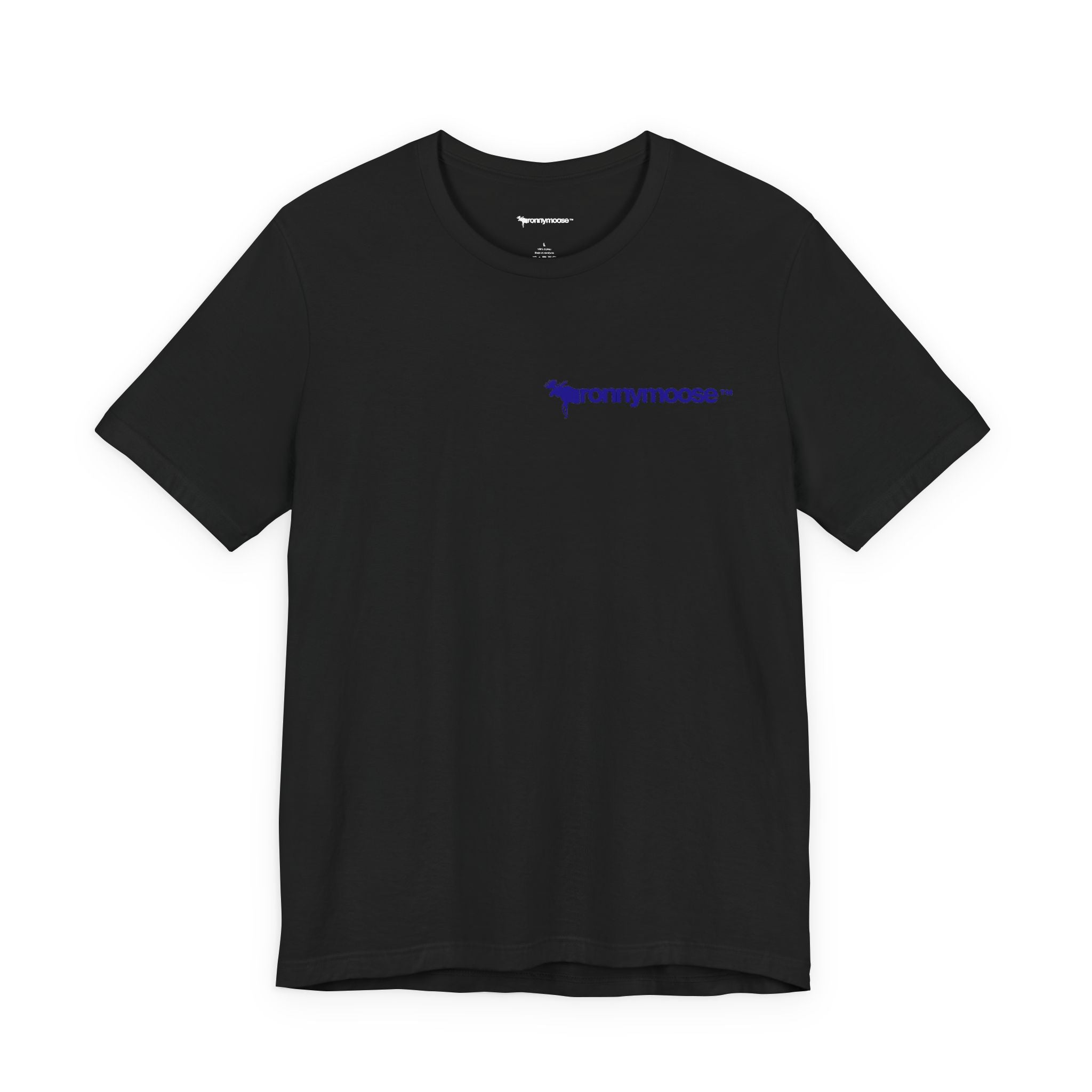 ronnymoose - blue logo tee