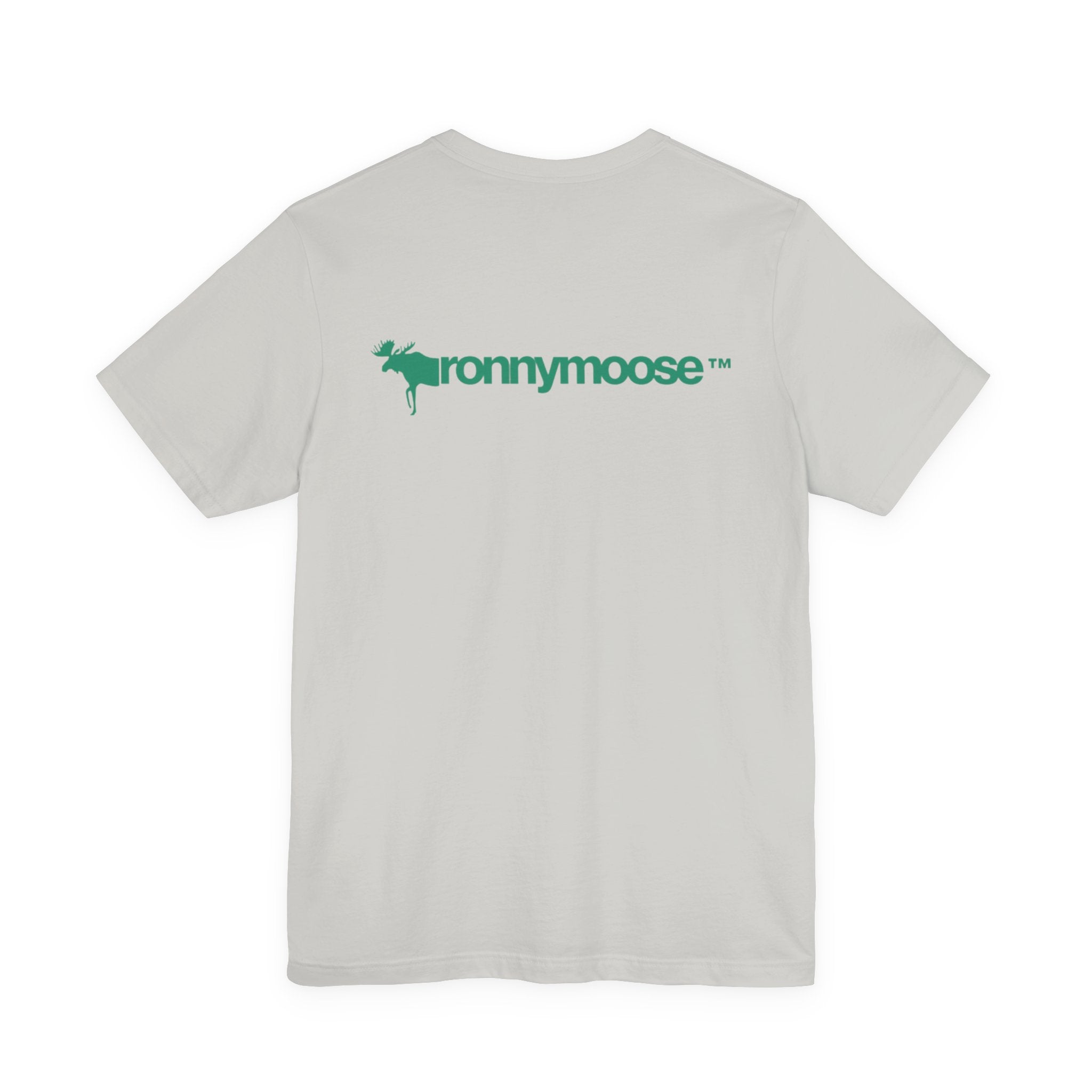 ronnymoose green logo tee