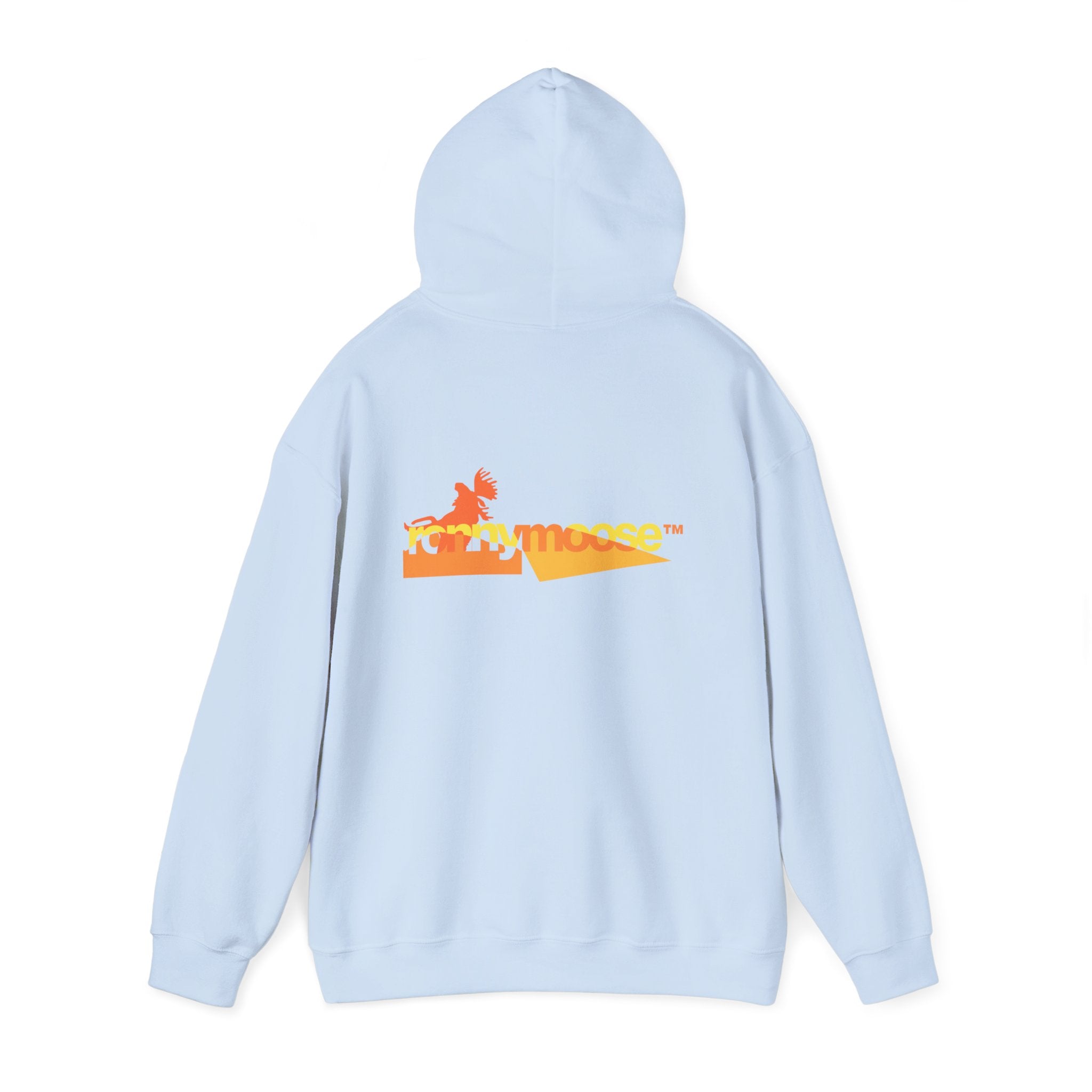 ronnymoose - orange hoodie