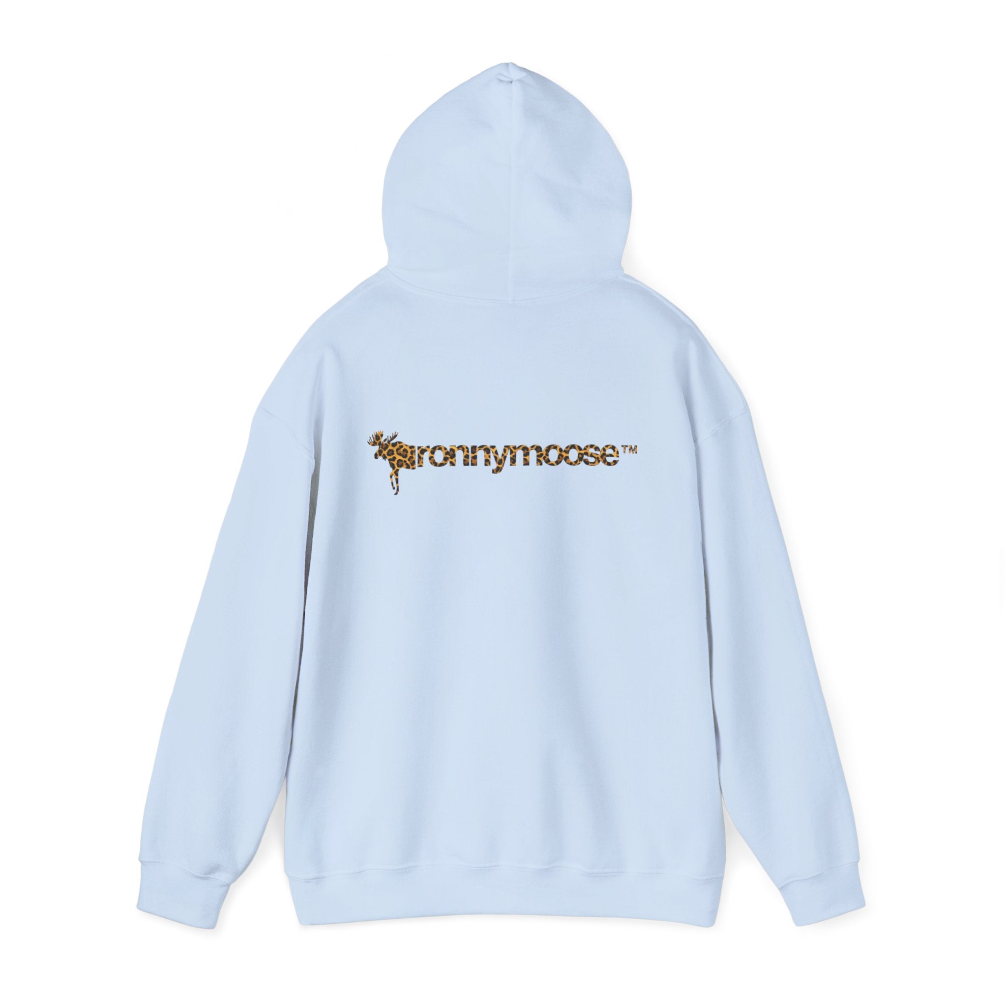 ronnymoose - cheetah logo hoodie