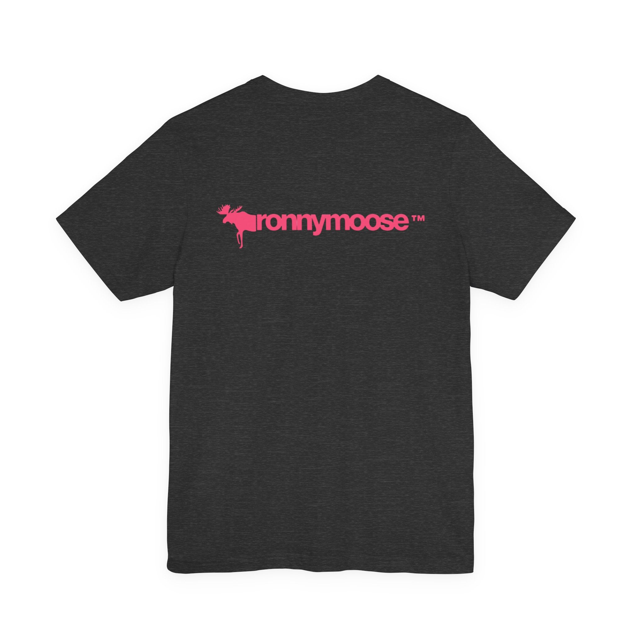 ronnymoose - pink logo tee