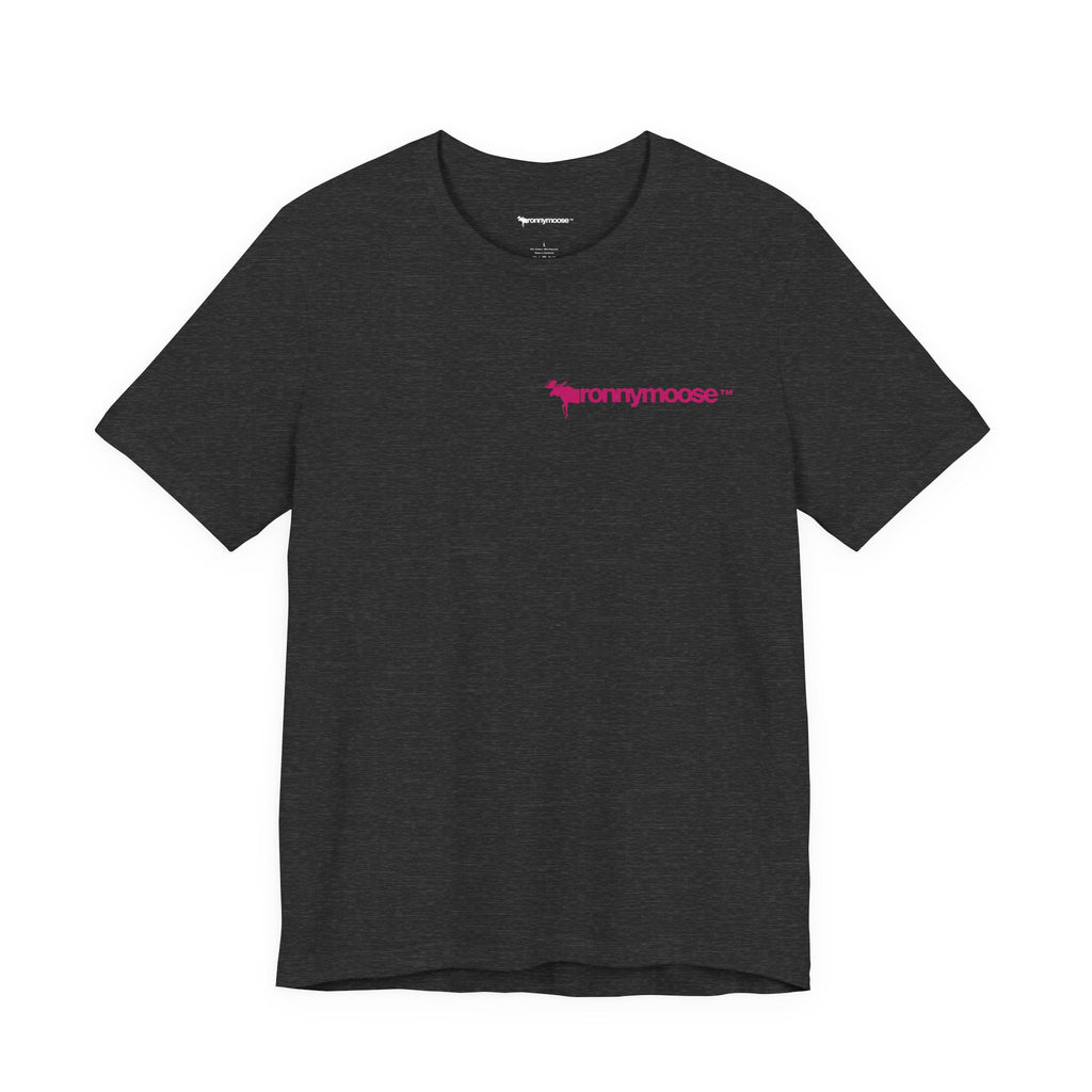 ronnymoose - purple logo tee