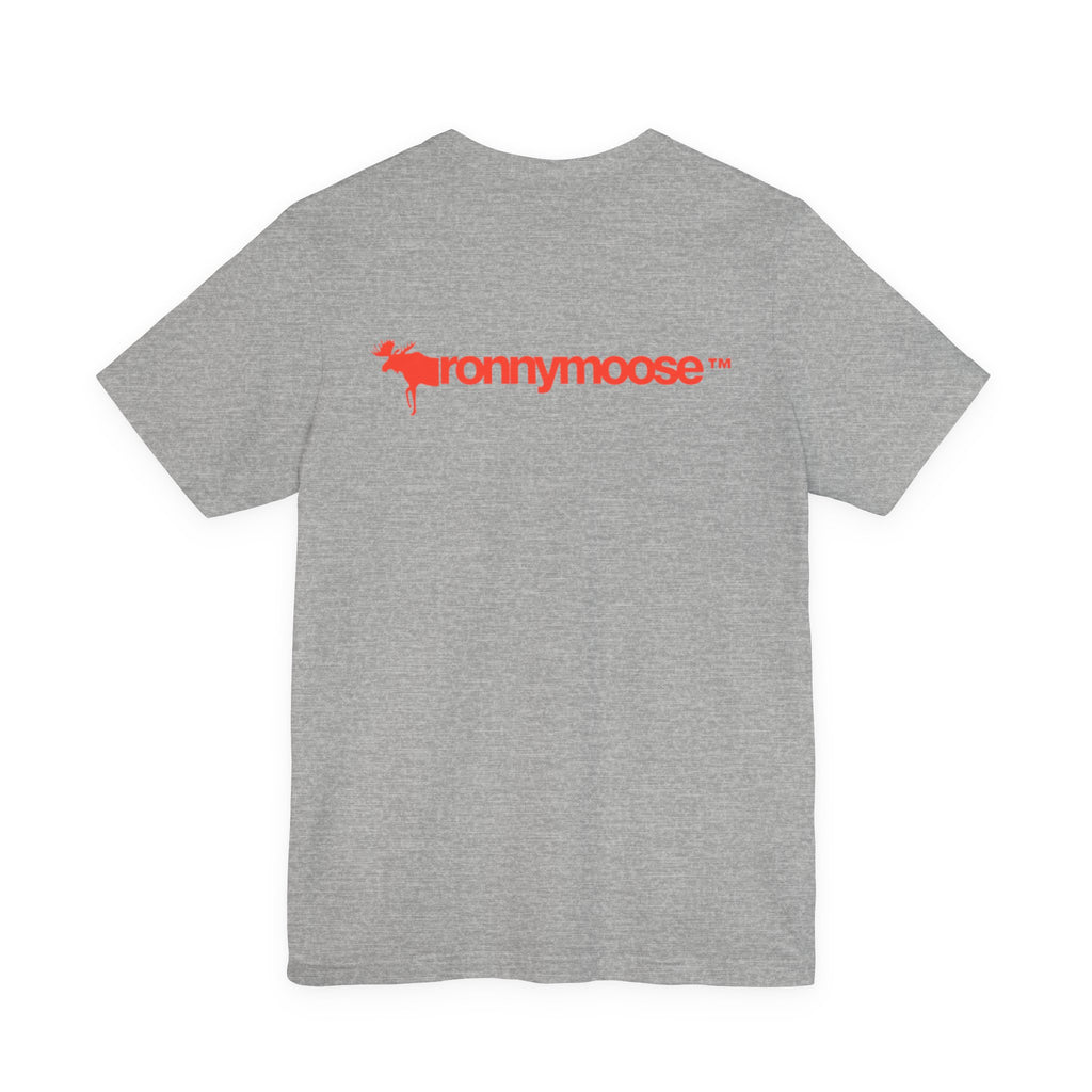 ronnymoose - orange logo tee