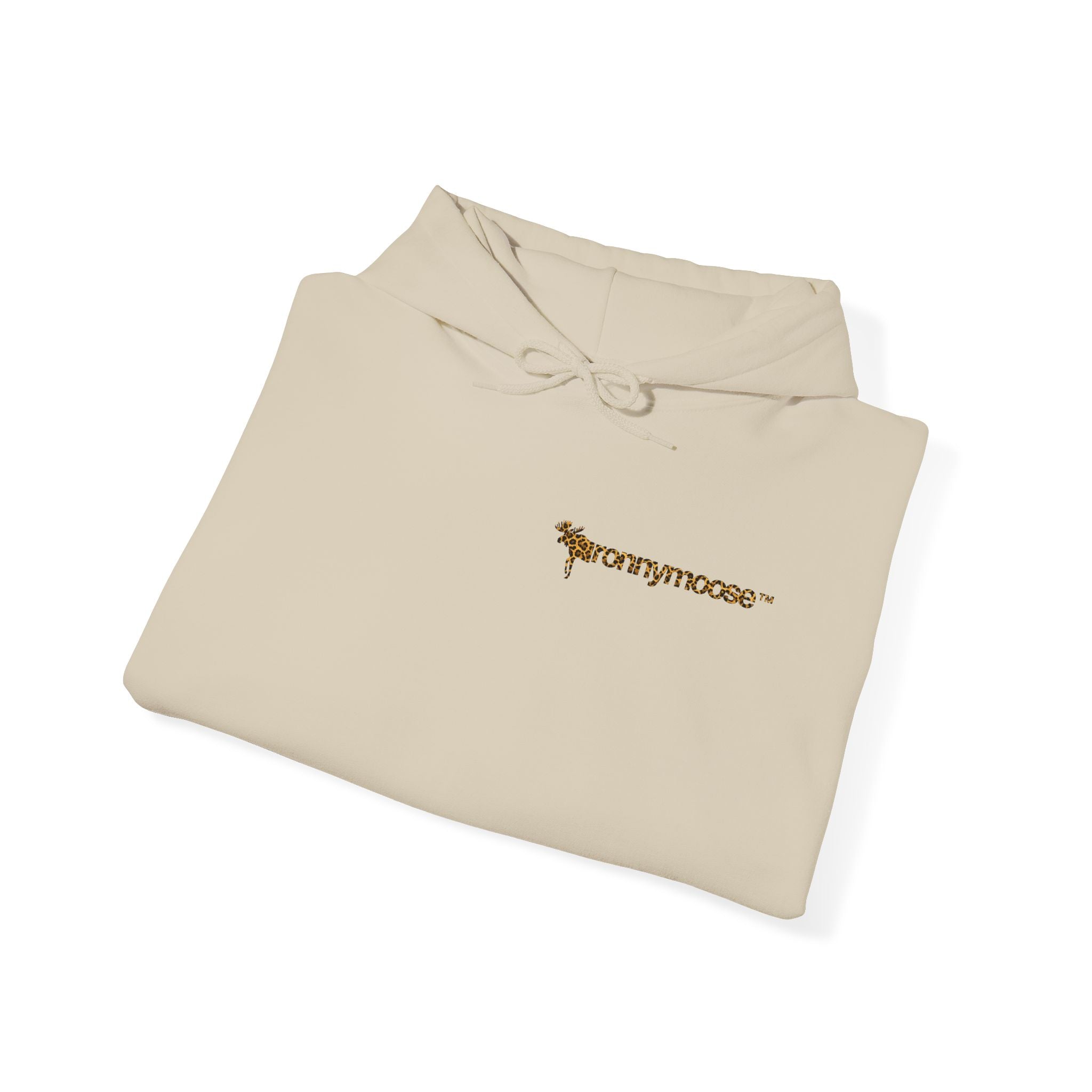 ronnymoose - cheetah logo hoodie