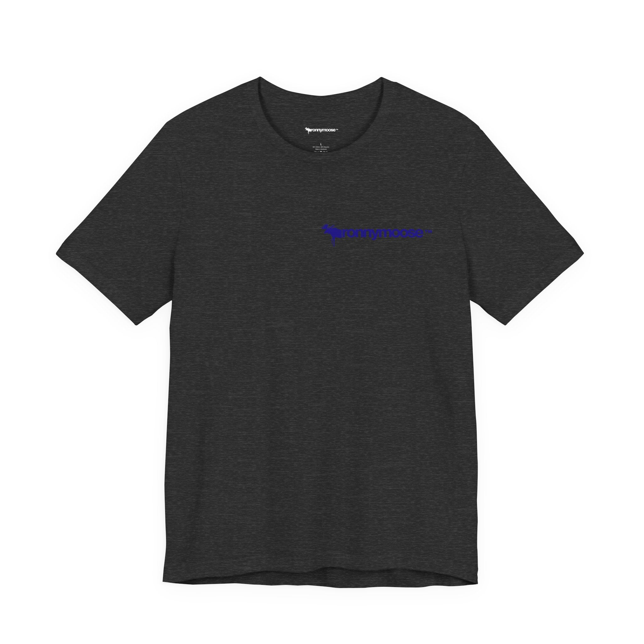 ronnymoose - blue logo tee