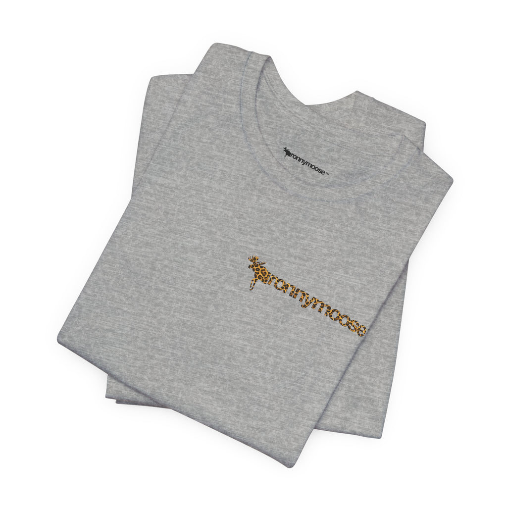 ronnymoose - cheetah print logo