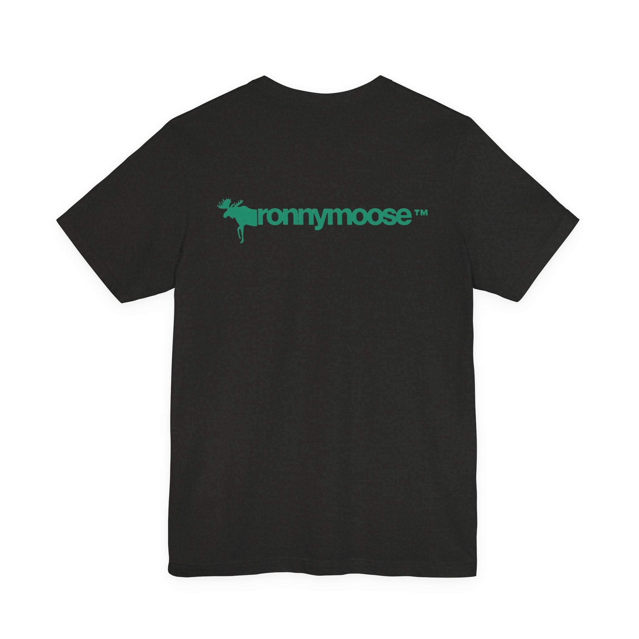 ronnymoose green logo tee