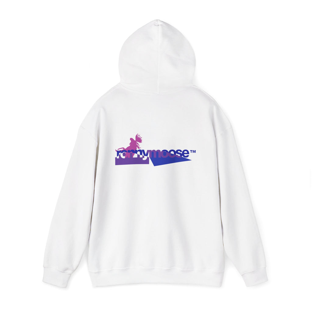ronnymoose - blue hoodie