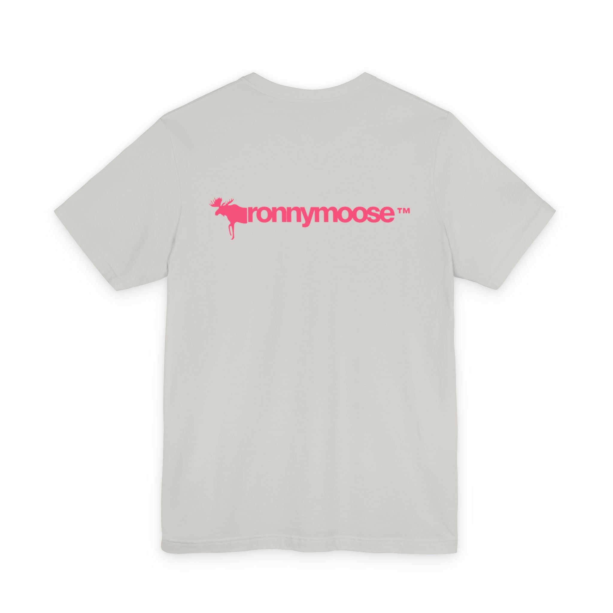 ronnymoose - pink logo tee