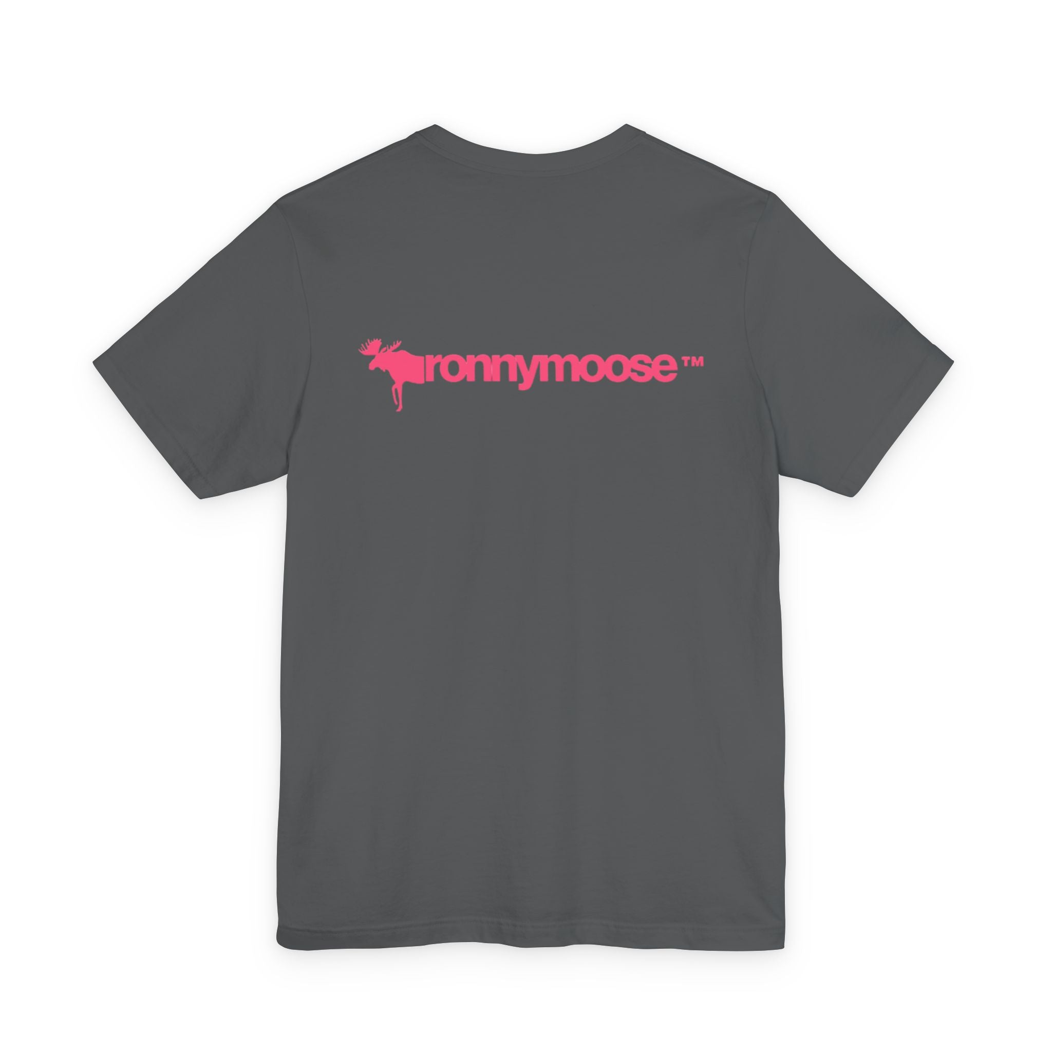 ronnymoose - pink logo tee