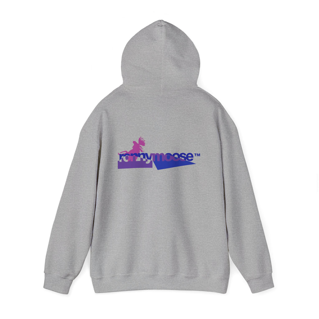 ronnymoose - blue hoodie