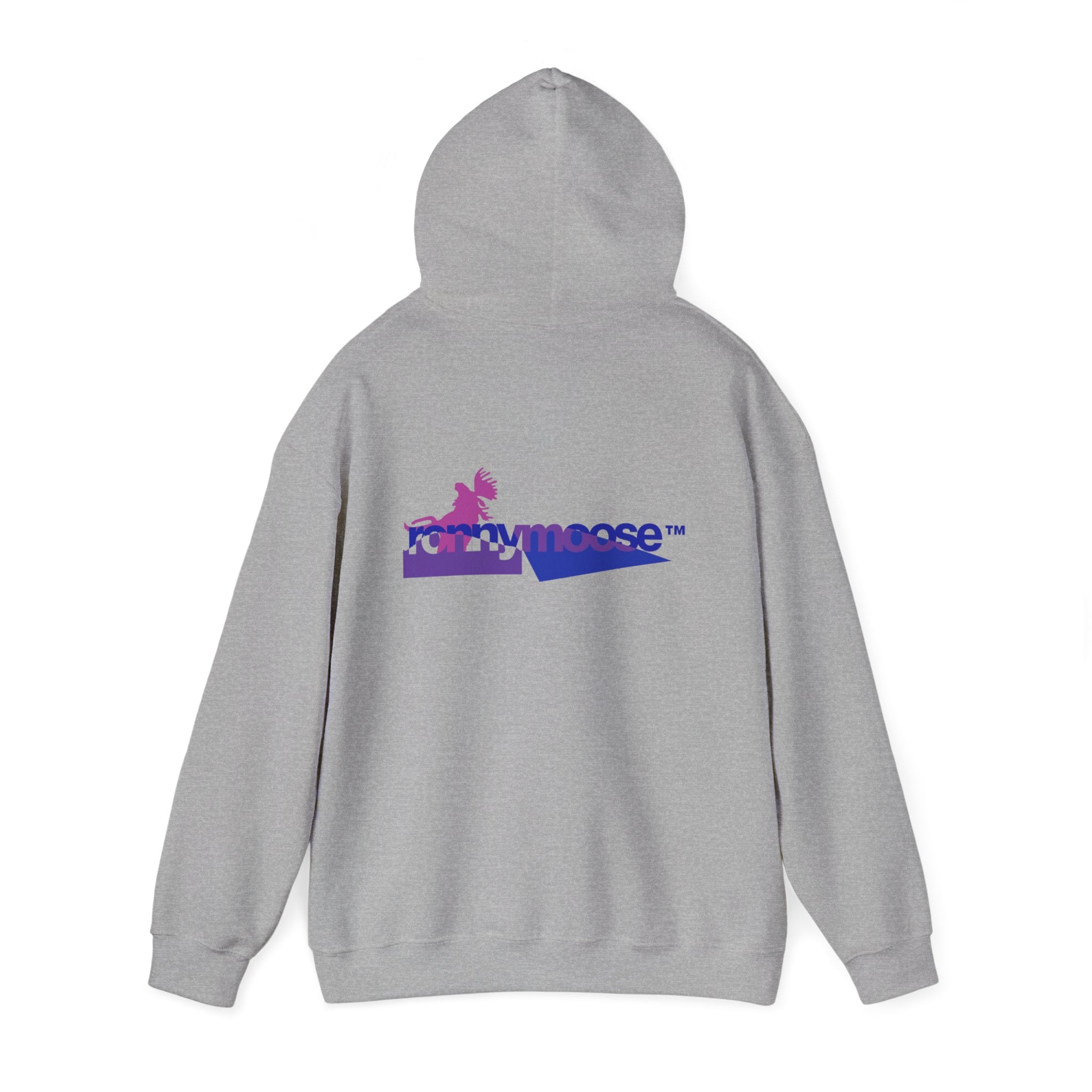 ronnymoose - blue hoodie