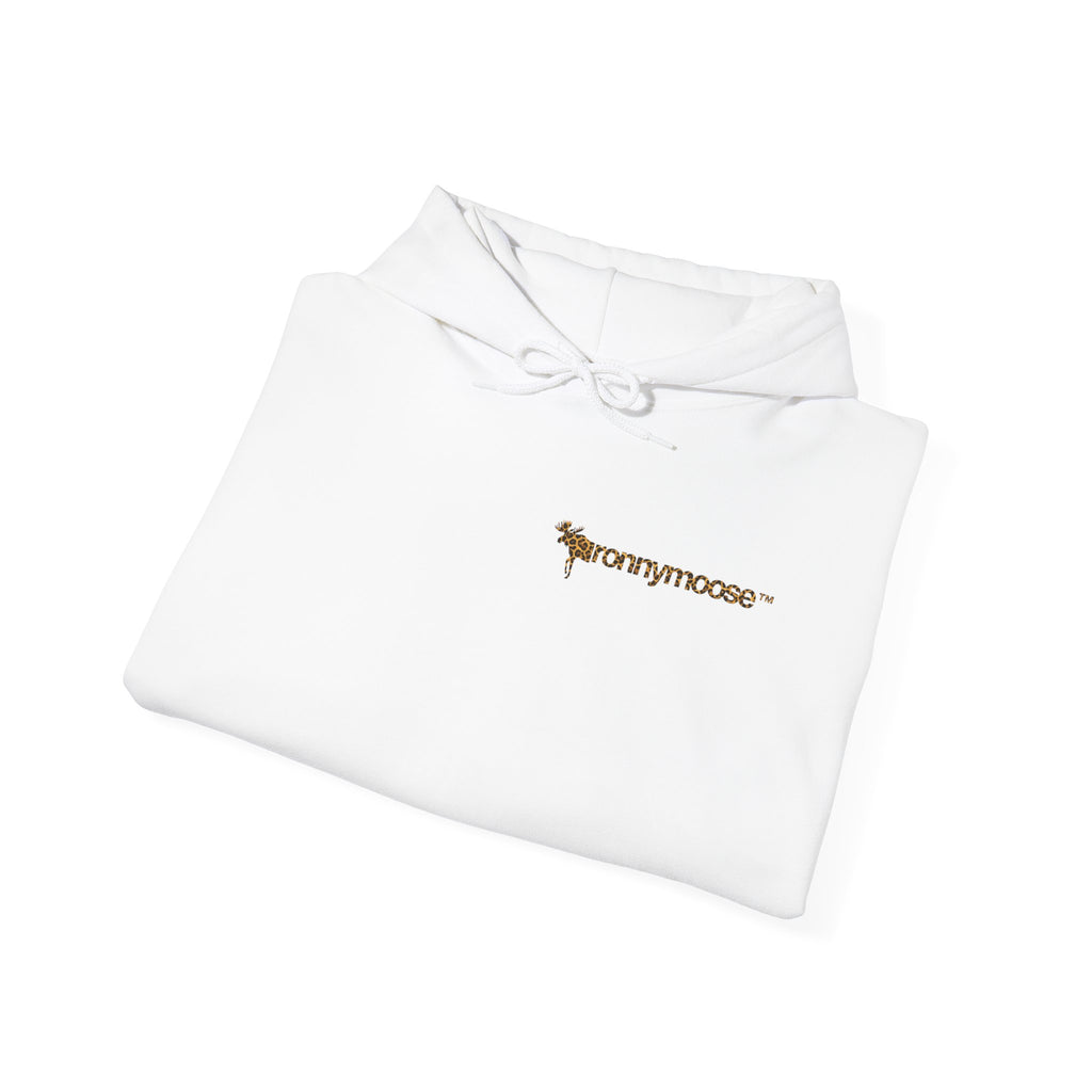 ronnymoose - cheetah logo hoodie