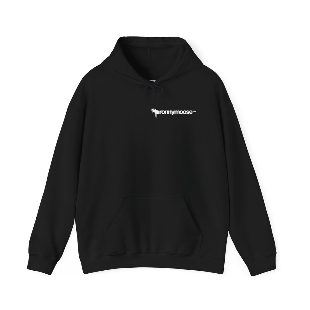 ronnymoose - leopard print crossing sign hoodie