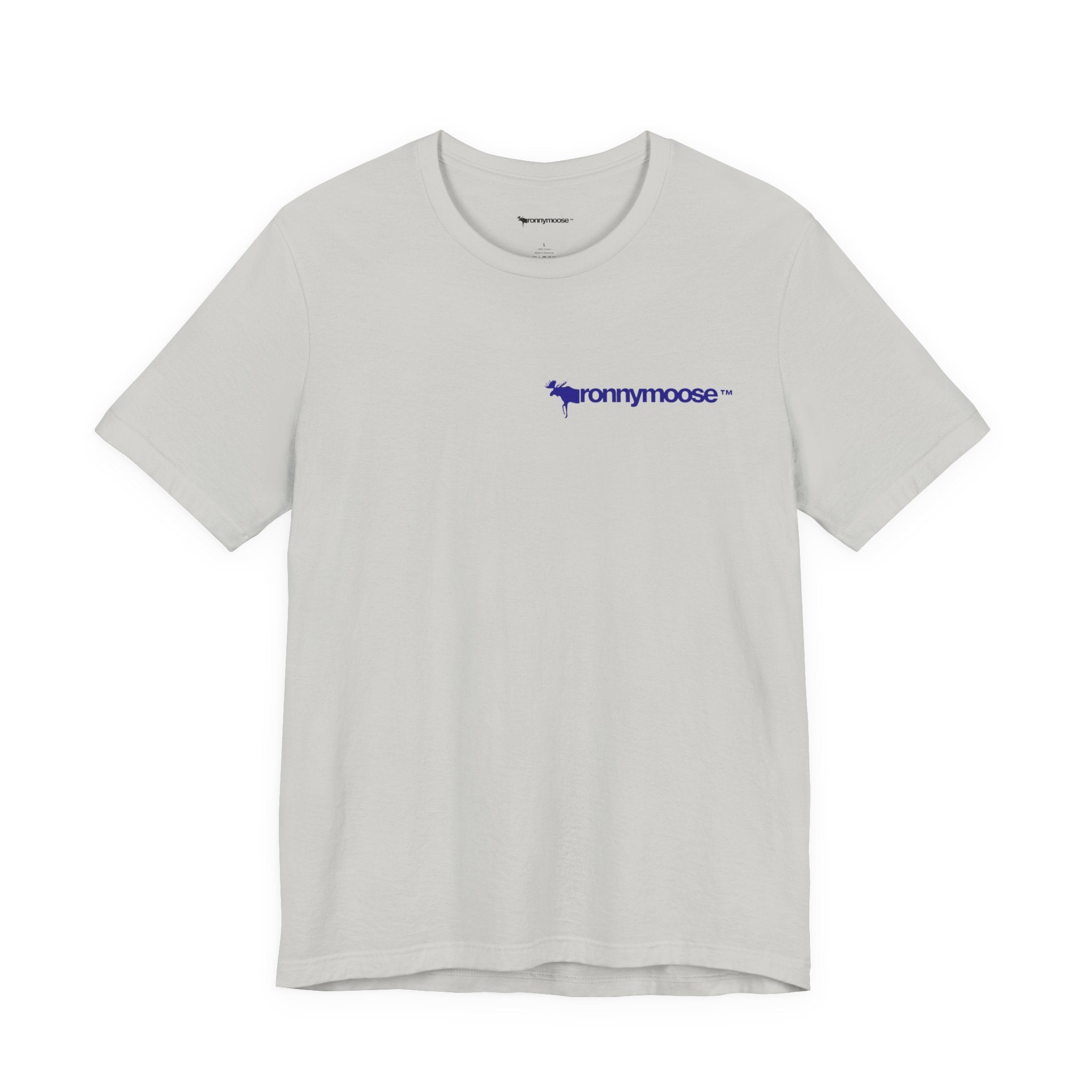 ronnymoose - blue logo tee