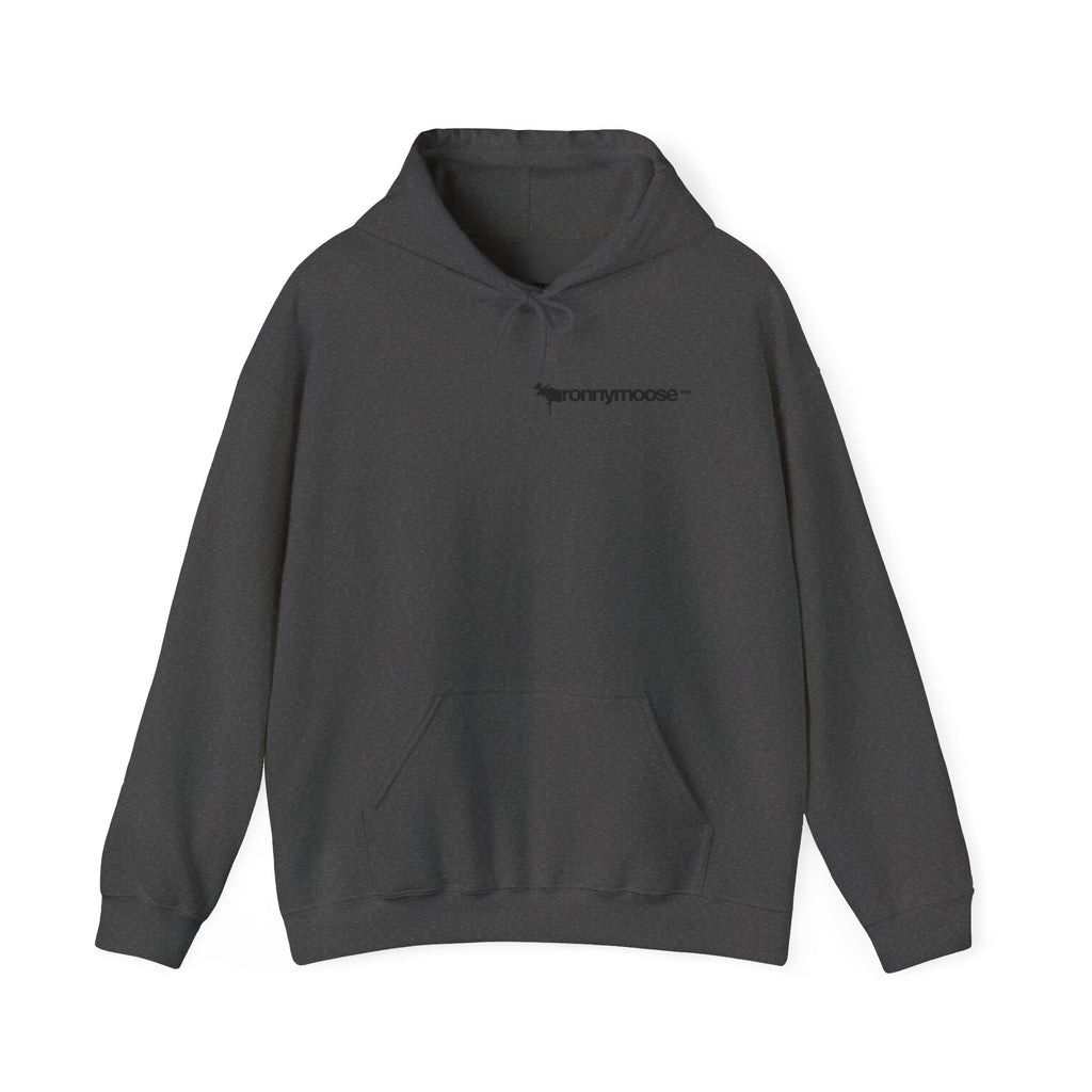 ronnymoose - leopard print crossing sign hoodie