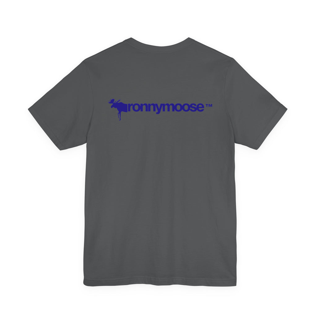 ronnymoose - blue logo tee