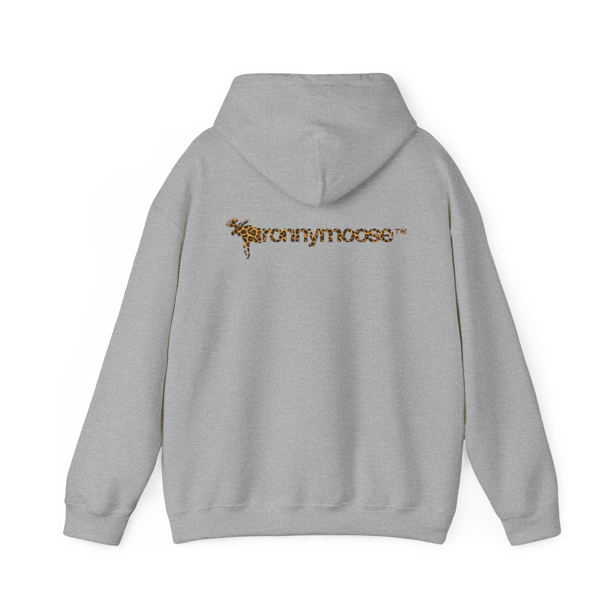 ronnymoose - cheetah logo hoodie